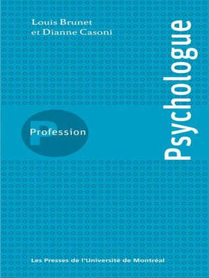 cover image of Profession psychologue